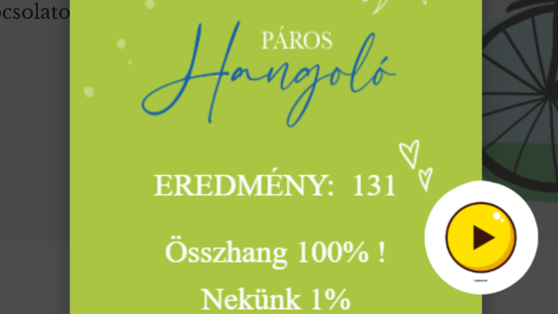 Egy játék az összehangolódásért